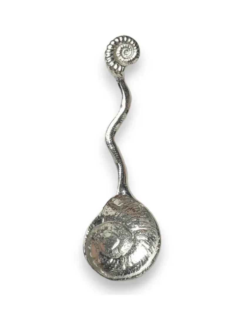 Glover and Smith Ammonite Pewter Spoon