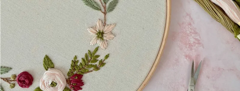 UK Beginners embroidery kits