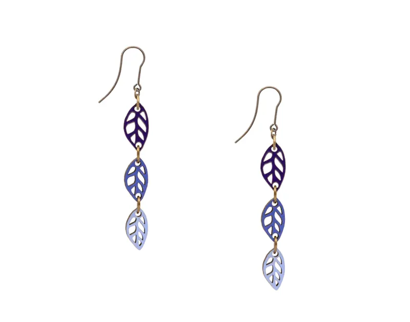 Materia Rica Botanic Breeze Blue Earrings