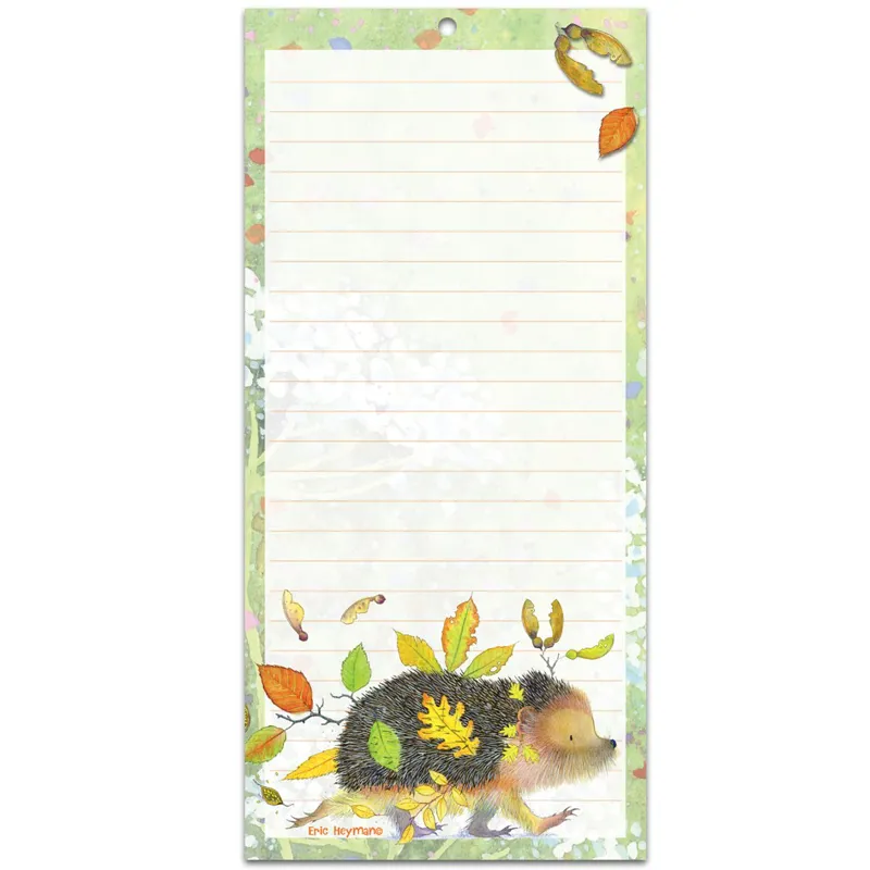 Emma Ball Hedgehog Magnetic Notepad