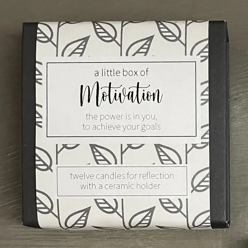 Cotton and Grey A Little Box Of Motivation
