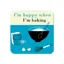 Repeat Repeat Happiness Baking Coaster Turquoise