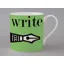 Repeat Repeat Write Bone China Mug