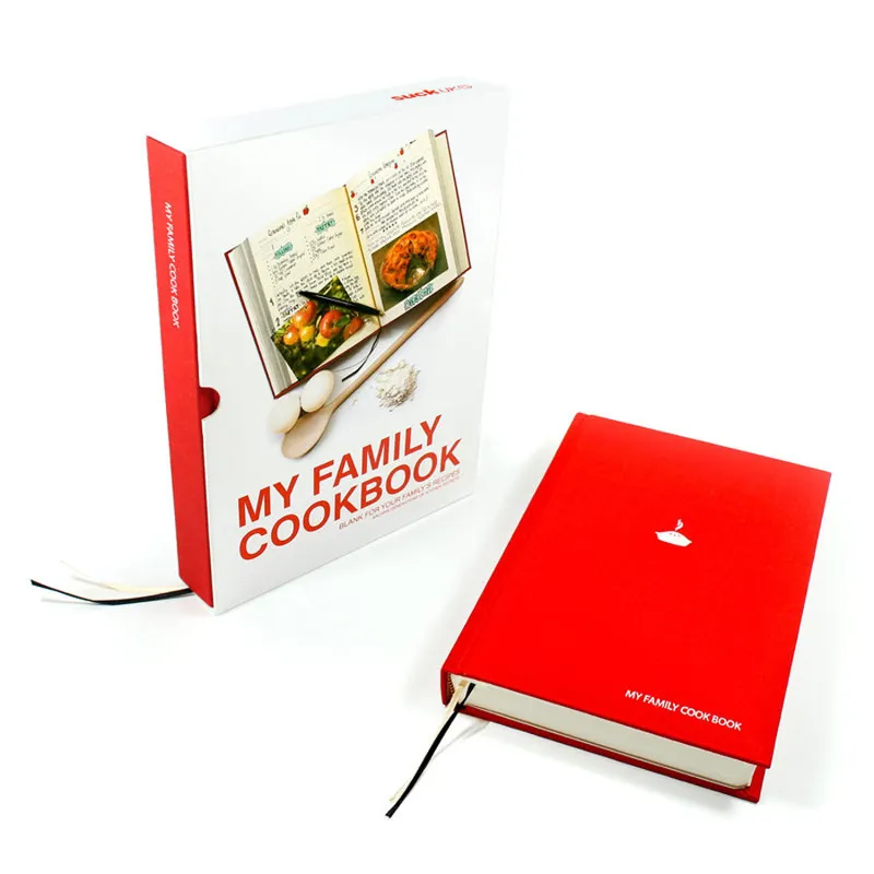 Suck UK My Family Cook Book Red-3