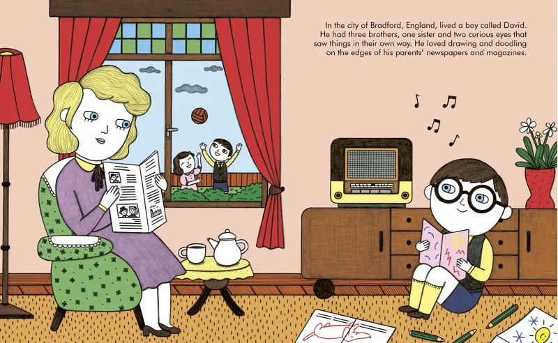 Little People Big Dreams: David Hockney-1