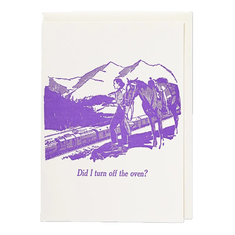 Archivist Cards Did I Turn Off the Oven Card