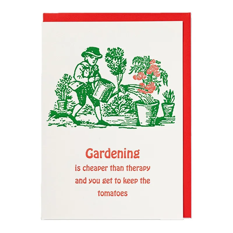 Archivist Cards Gardening Therapy Card