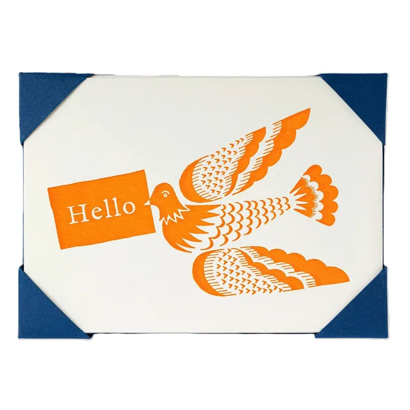 Archivist Cards Hello Bird Notelet Pack