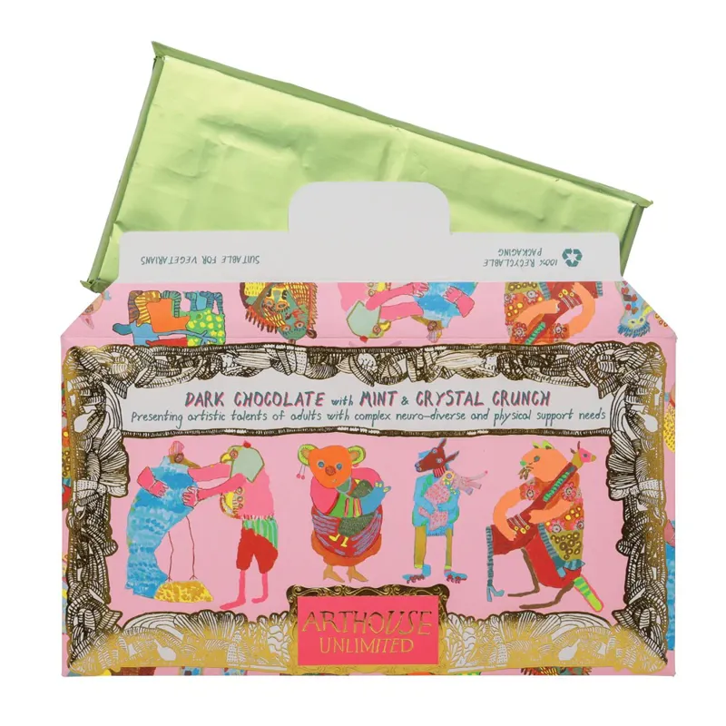 Arthouse Hugging Animals Dark Chocolate-1