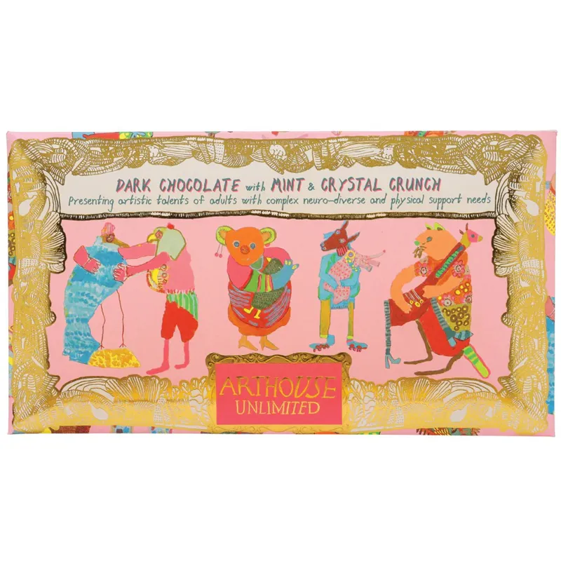 Arthouse Hugging Animals Dark Chocolate