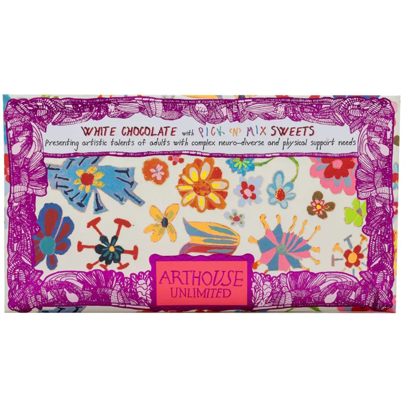 Arthouse Yellow Daffodil White Chocolate Bar