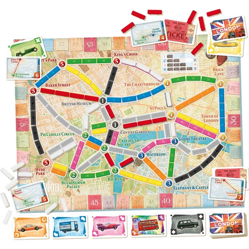 Asmodee Ticket to Ride London-1