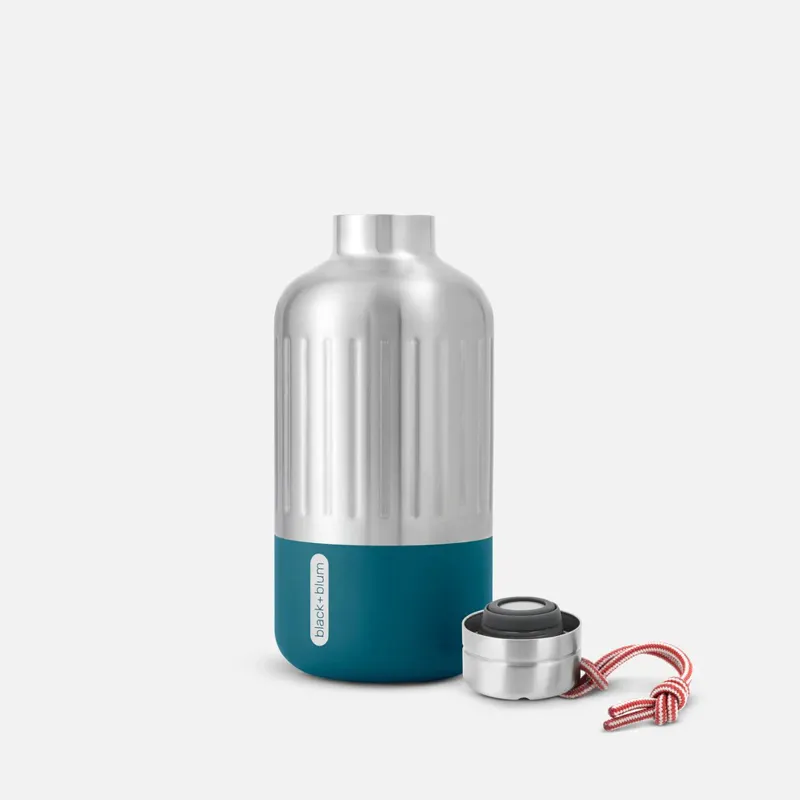 Black and Blum Large Stainless Steel Explorer Bottle - Ocean -1