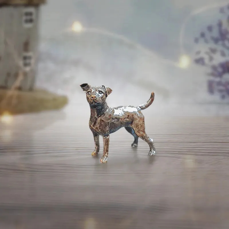 Butler and Peach Jack Russell Bronze Miniature-1