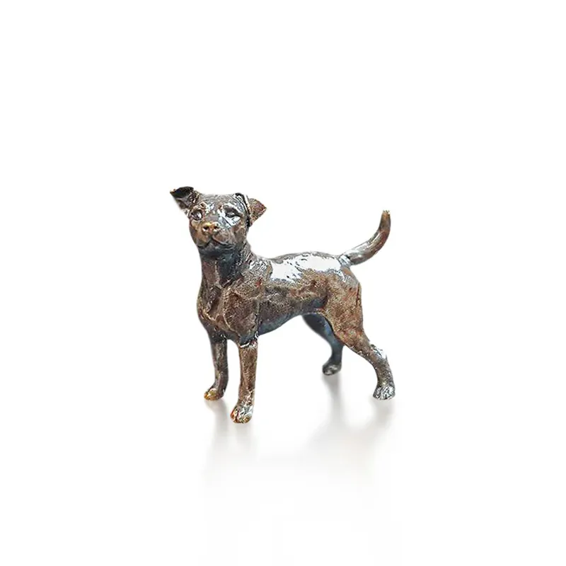 Butler and Peach Jack Russell Bronze Miniature