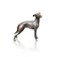 Butler and Peach Lurcher Bronze Miniature