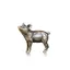 Butler and Peach Pig Bronze Miniature