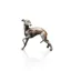 Butler and Peach Whippet Bronze Miniature