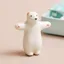 Lisa Angel Tiny Matchbox Ceramic Token - Bear