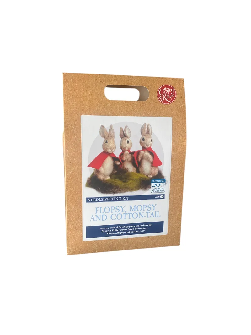 Crafty Kit Company Flopsy Bunny Embroidery Kit