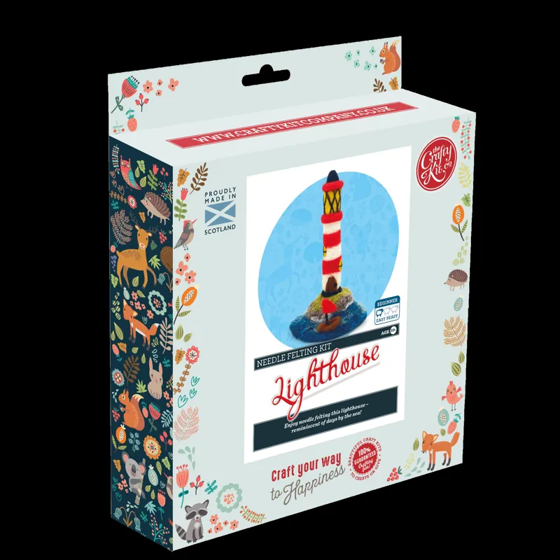 Crafty Kit Company Lighthouse Needle Felting Kit