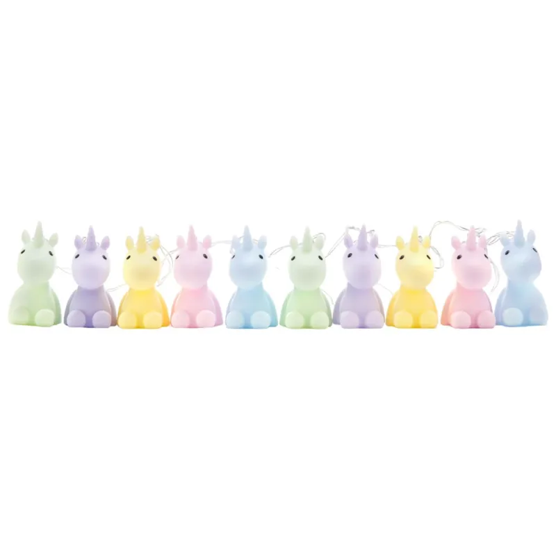 Dhink LED String Light Pastel Unicorn