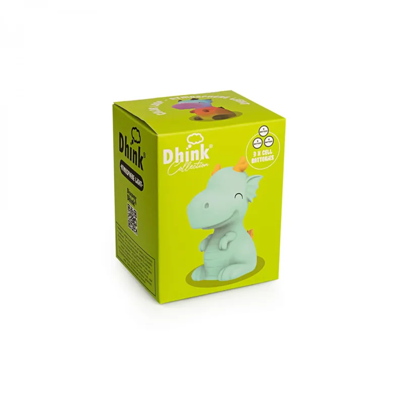 Dhink Mini LED Night Light Blue Dragon-2