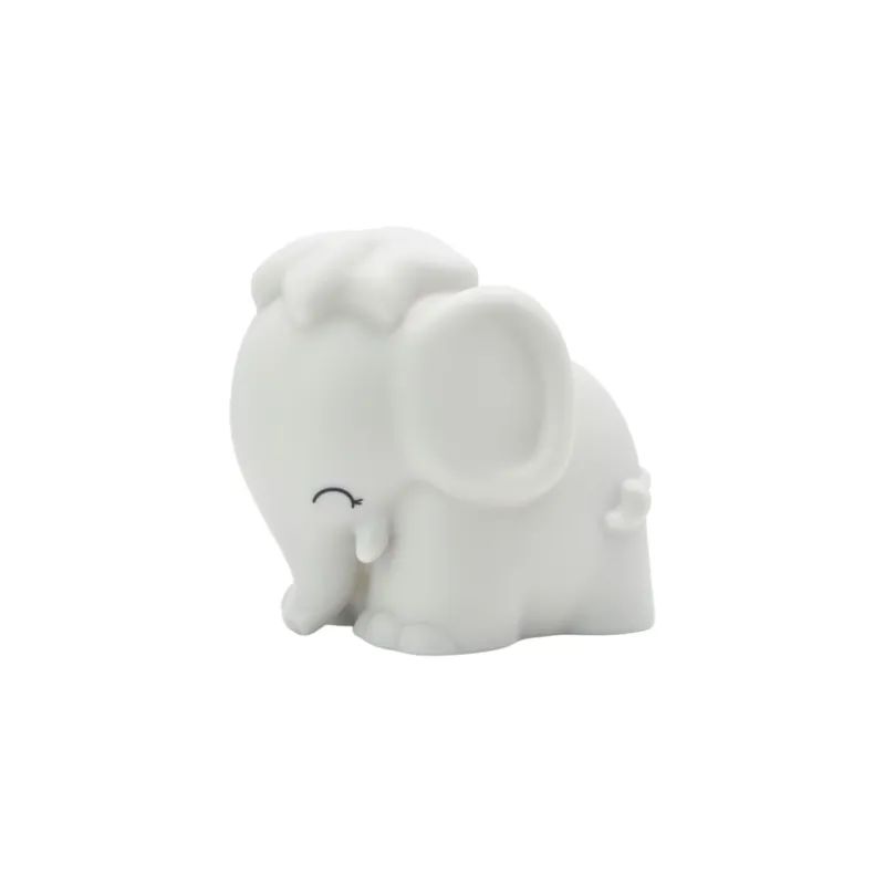 Dhink Mini LED Night Light Grey Elephant