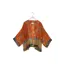 One Hundred Stars Short Kimono - Dragon Rust
