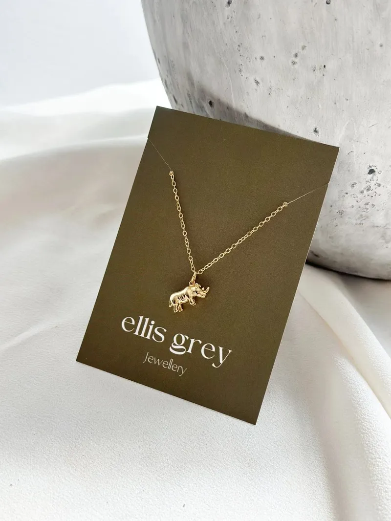 Ellis Grey Jewellery Rhino Necklace-1