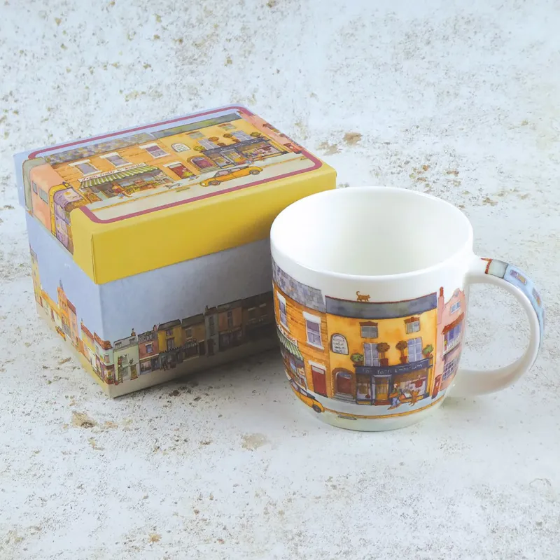 Emma Ball Boxed Mug Market Street