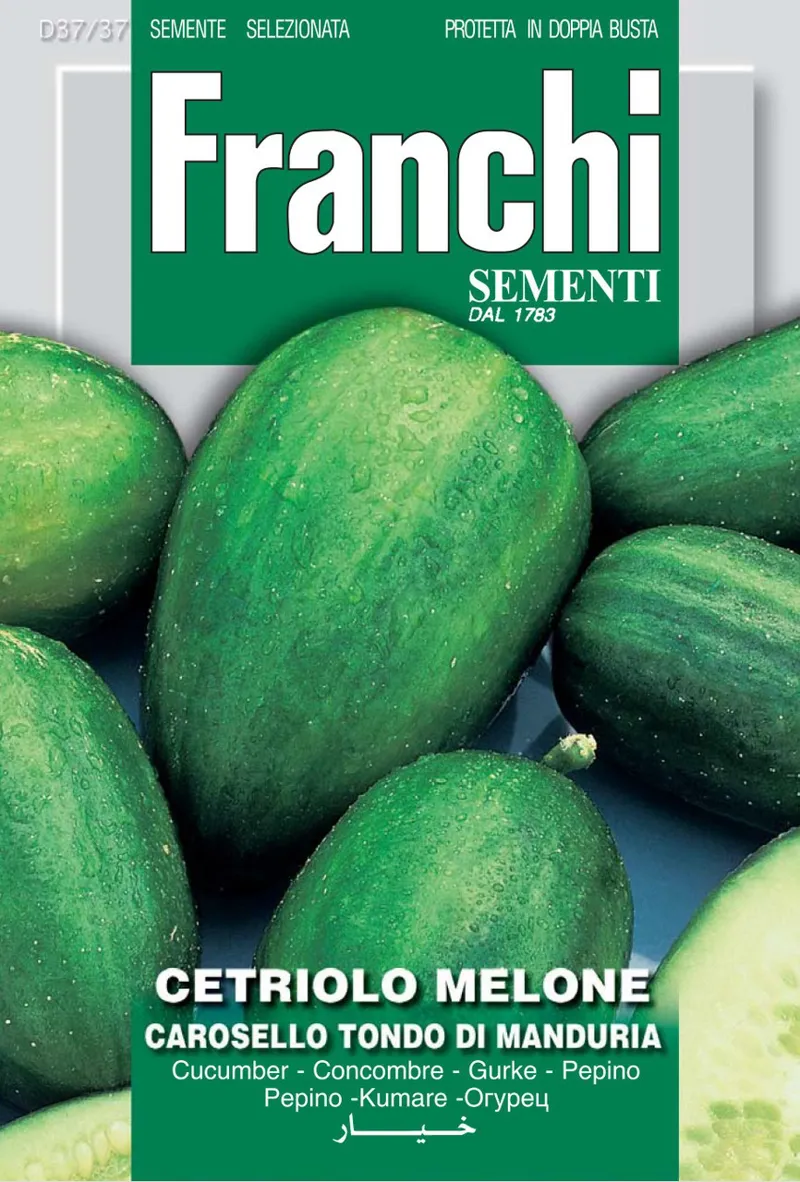 Franchi Seeds Cucumber Melone of Manduria Seeds