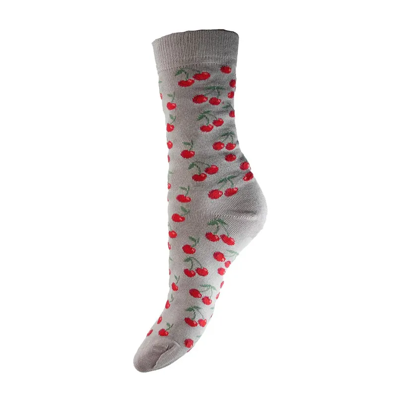 Gemjar Bamboo Socks 4-7 - Cherries