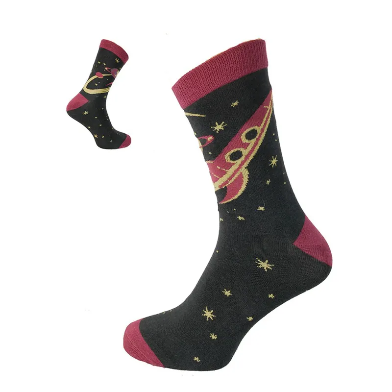 Gemjar Bamboo Socks 7-11 - Space Ship 