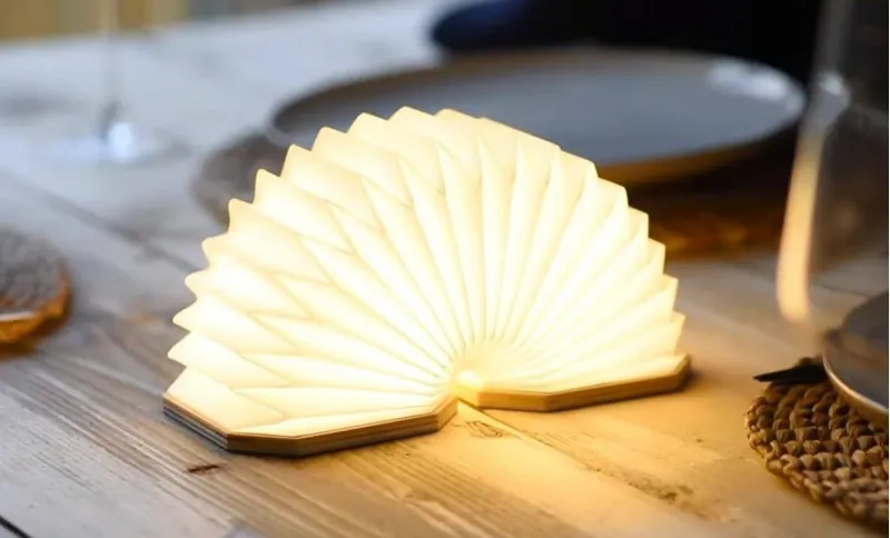 Gingko Accordion Light - Walnut-2