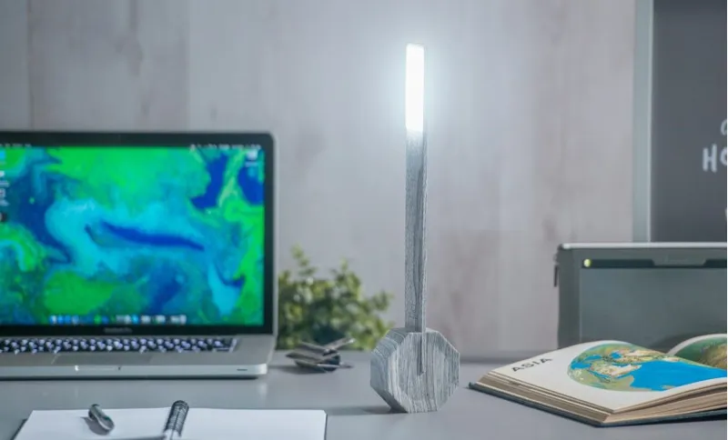 Gingko Octagon One Desk Light Ash-1