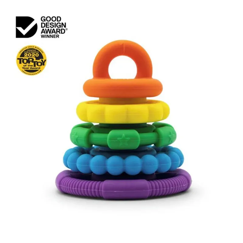 Halilit Toys Stacker and Teether - Rainbow