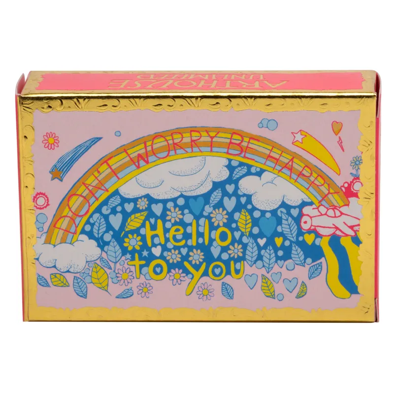 Arthouse Unlimited Be Happy Soap Slab