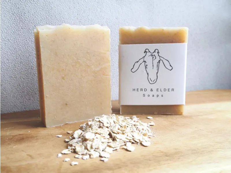 Herd and Elder Goats and Oats Goat Milk Soap-1