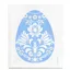 Jangneus Cellulose Dishcloth Blue Easter Egg