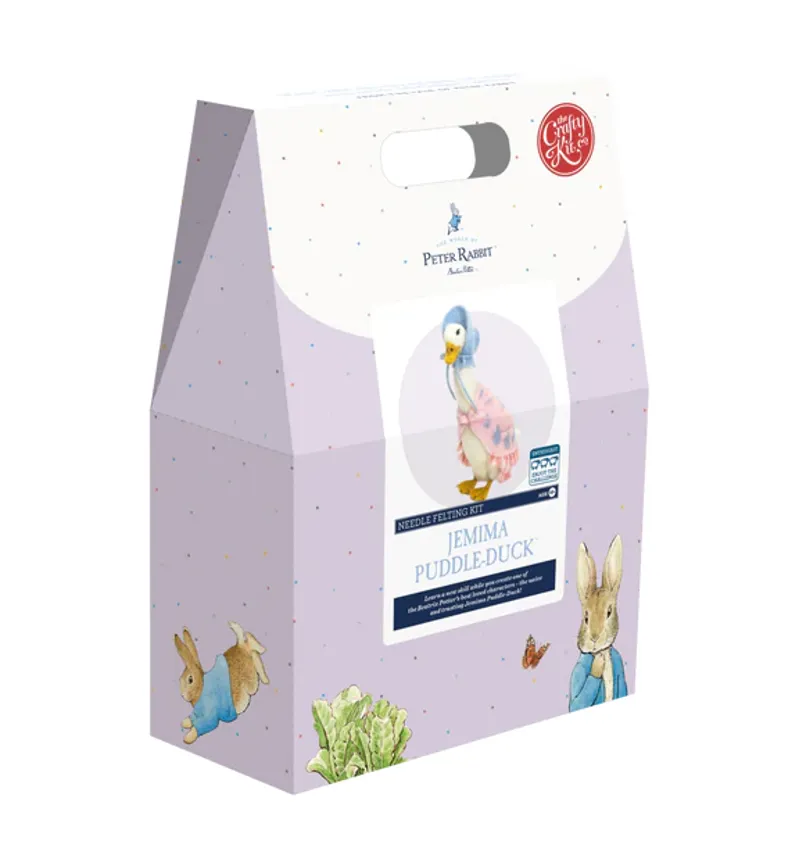 Crafty Kit Co Jemima Puddle-Duck Felting Kit
