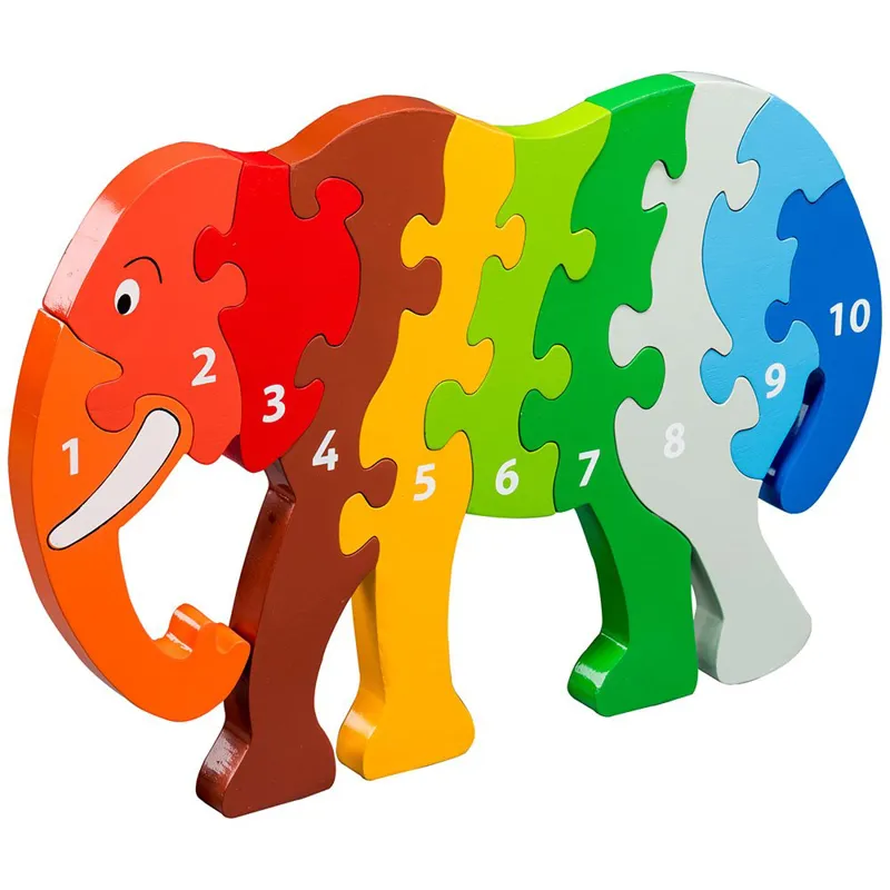 Lanka Kade Jumbo Elephant 1-10 Jigsaw
