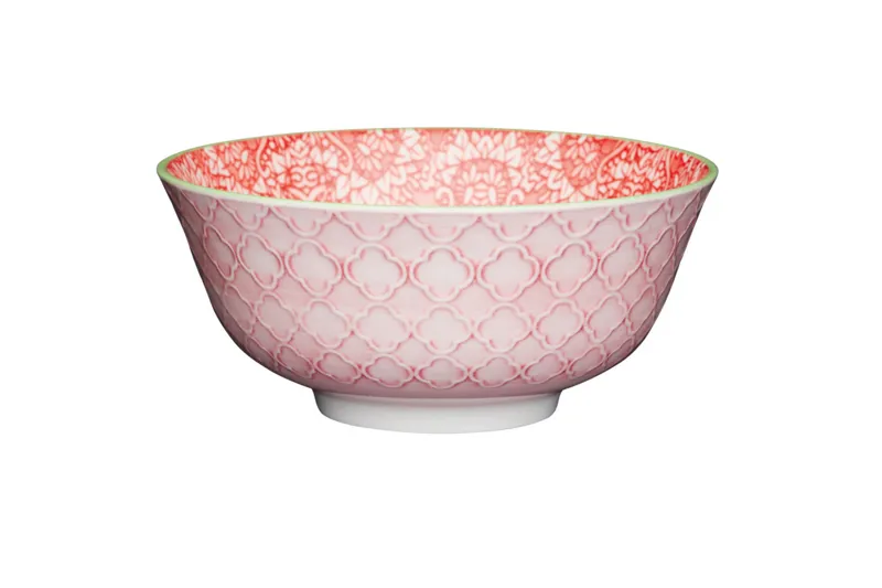 KitchenCraft Victorian Red Bowl