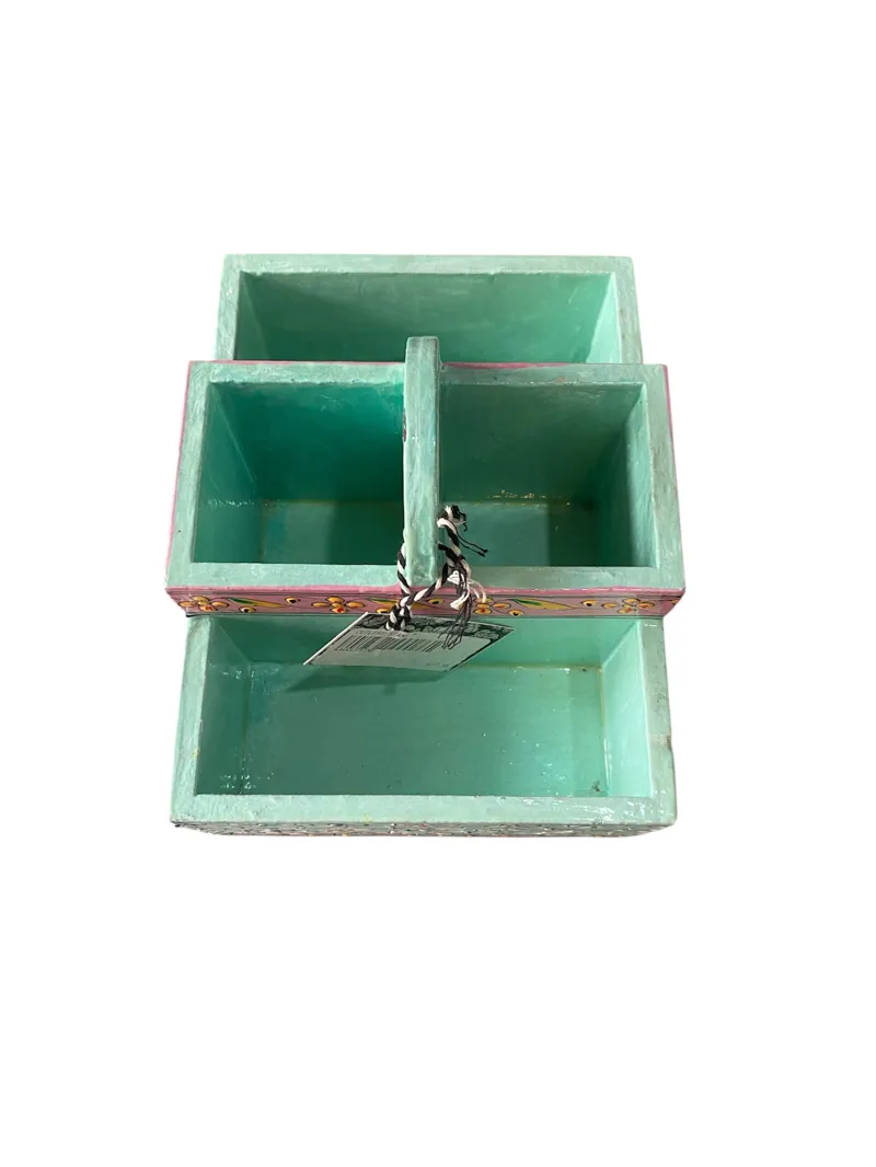 Kaushalam Cutlery Stand - Pink-2
