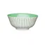 Kitchencraft Colourful Mix and Match Bowl Green Stripe