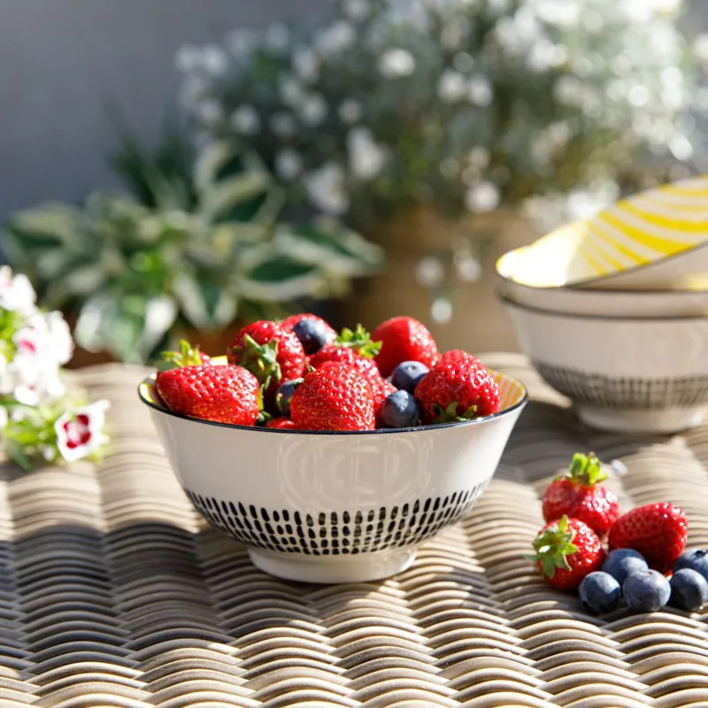 Kitchencraft Colourful Mix and Match Bowl Moroccan Yellow-2