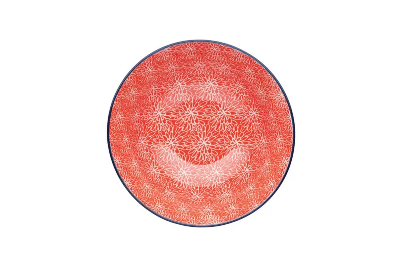 Kitchencraft Colourful Mix and Match Bowl Red Floral-1