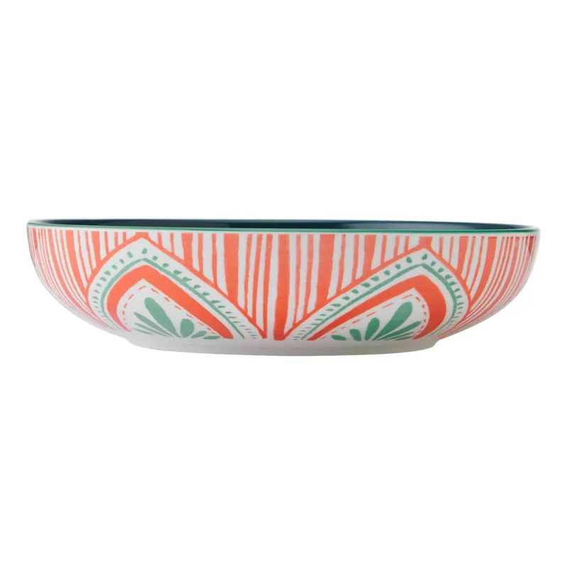 Kitchencraft Pasta Bowl Folk Pattern-2