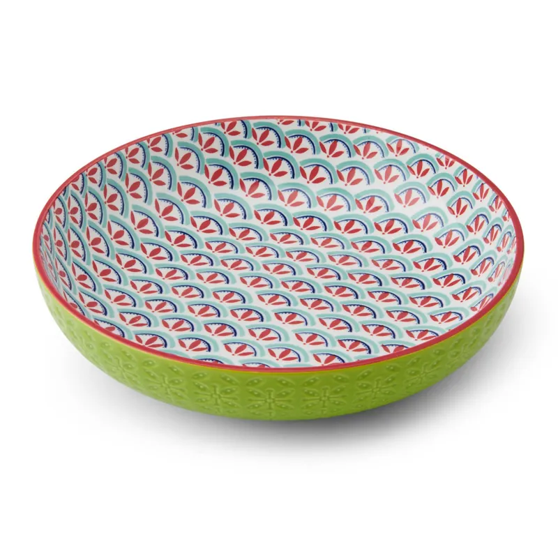 Kitchencraft Pasta Bowl Geometric Line