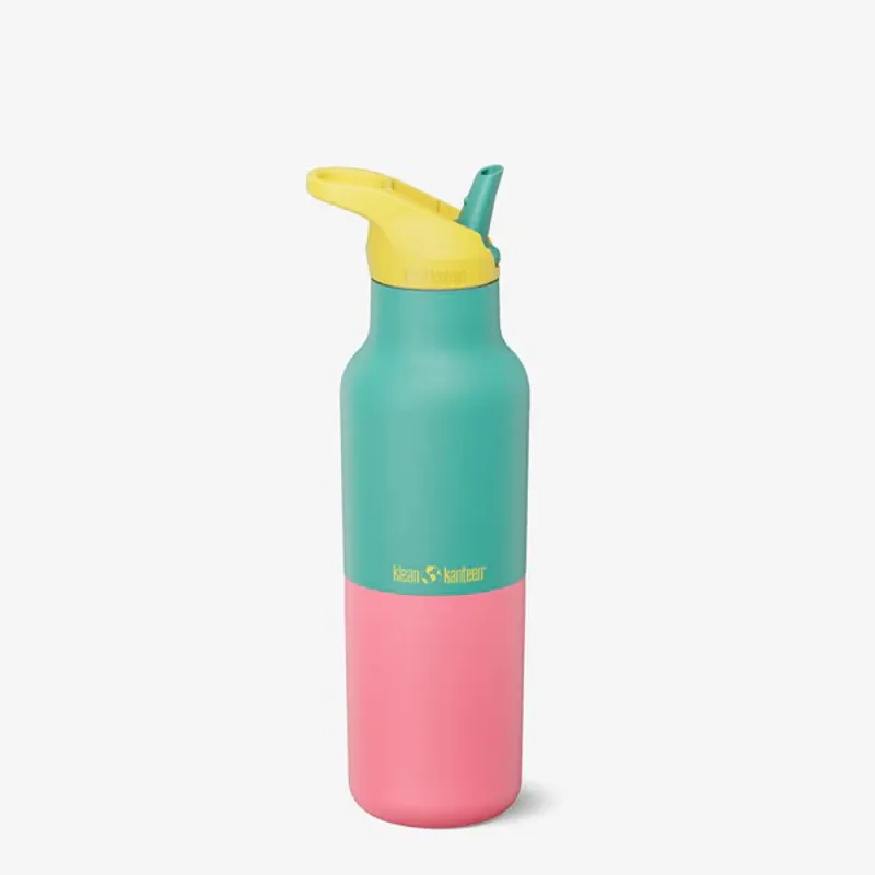 Klean Kanteen Rise Flip Seal Cap 473ml - Turquoise